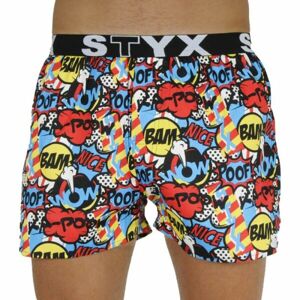 Styx MEN'S BOXERS SHORTS SPORTS RUBBER Férfi alsó, mix, méret XXL