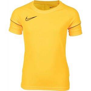 Nike DRI-FIT ACADEMY Fiú futballpóló, sárga, veľkosť L