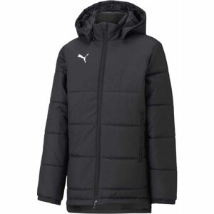 Puma BENCH JACKET JR Fiú kabát, fekete, méret 152