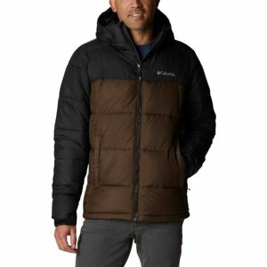 Columbia PIKE LAKE HOODED JACKET Férfi kabát, barna, veľkosť M