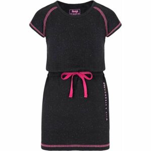 Loap BUGGI Lány sportruha, fekete, méret 112-116