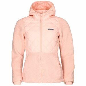 Columbia CRESTED PEAK FULL ZIP Női kabát, rózsaszín, méret L
