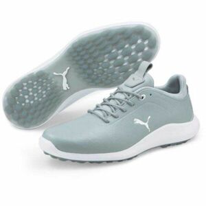 Puma IGNITE PRO Férfi golfcipő, ezüst, méret 45