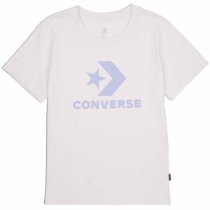 Converse STAR CHEVRON TEE Női póló, fehér, méret M