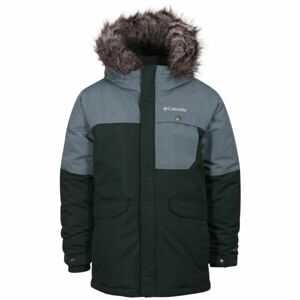 Columbia NORDIC STRIDER JACKET Gyerek télikabát, sötétzöld, méret