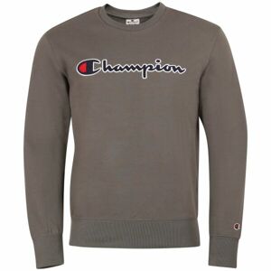 Champion CREWNECK SWEATSHIRT Férfi pulóver, sötétszürke, méret M