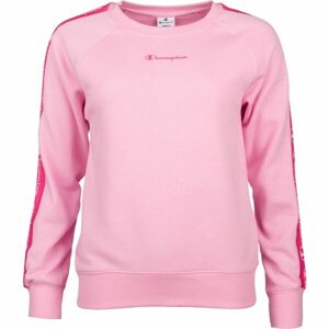 Champion CREWNECK SWEATSHIRT Női pulóver, rózsaszín, méret XS