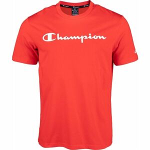 Champion CREWNECK T-SHIRT Férfi póló, piros, veľkosť M