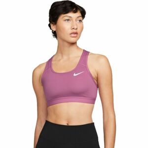 Nike SWOOSH BAND BRA NON PAD Sportmelltartó, lila, veľkosť L