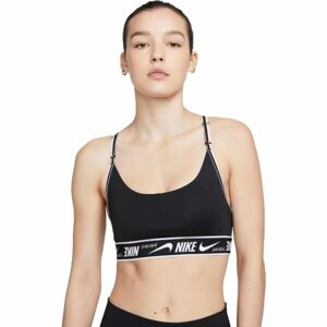 Nike W NK DR INDY LOGO BRA Női sportmelltartó, fekete, veľkosť XS