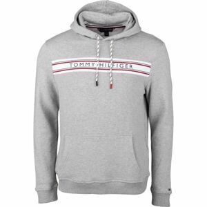 Tommy Hilfiger CLASSIC-HWK OH HOODIE Férfi pulóver, szürke, méret M