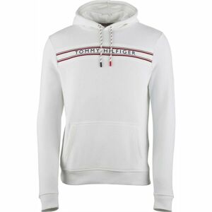 Tommy Hilfiger CLASSIC-HWK OH HOODIE Férfi pulóver, fehér, veľkosť XL