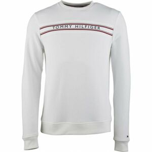 Tommy Hilfiger CLASSIC-TRACK TOP Férfi pulóver, fehér, méret