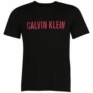 Calvin Klein S/S CREW NECK Férfi póló, fekete, veľkosť S