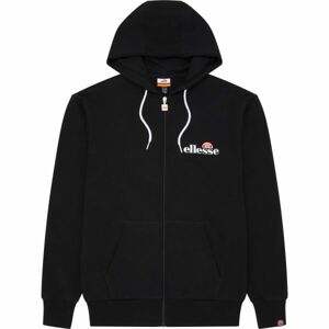 ELLESSE BRIERO FZ HOODY Férfi cipzáras pulóver, fekete, méret L