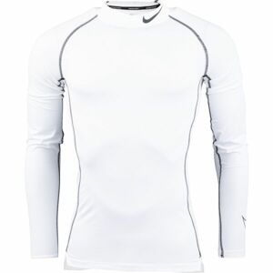 Nike NP DF TIGHT LS MOCK M Férfi edzőfelső, fehér, méret XXL