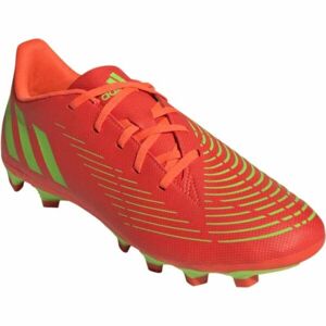 adidas PREDATOR EDGE.4 FXG Férfi focicipő, piros, veľkosť 43 1/3