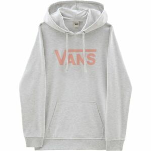 Vans WM DROP V LOGO HOODIE Női pulóver, szürke, méret L