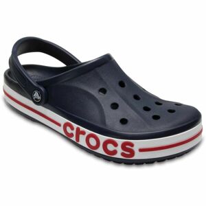 Crocs BAYABAND CLOG Uniszex papucs, sötétkék, méret 43/44