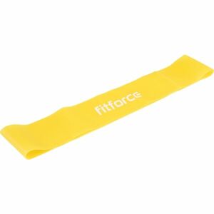 Fitforce EXELOOP SOFT Erősítő gumiszalag, sárga, méret os