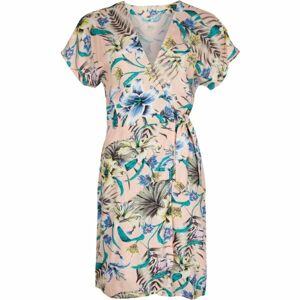 O'Neill WRAP DRESS MIX & MATCH Női ruha, lazac, méret