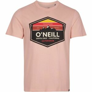 O'Neill MTN HORIZON T-SHIRT Férfi póló, rózsaszín, méret L
