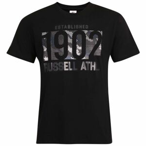 Russell Athletic TEE SHIRT Férfi póló, fekete, veľkosť M