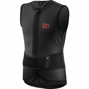 Salomon BACK PROTE FLEXCELL LIGHT VEST JR Gyerek gerincvédő, fekete, méret