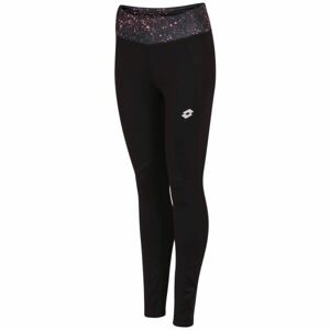 Lotto RUN FIT W LEGGING PKT 1 Női sportleggings, fekete, méret S