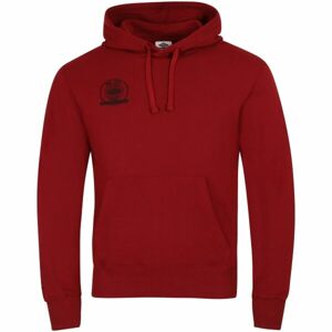 Umbro COLLEGIATE GRAPHIC HOODIE Férfi pulóver, bordó, méret