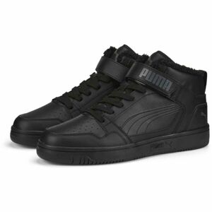 Puma REBOUND MID STRAP WTR Férfi bélelt bokacipő, fekete, méret 44.5