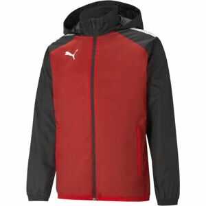 Puma TEAMLIGA ALL WEATHER JACKET Férfi kabát, piros, méret XXL