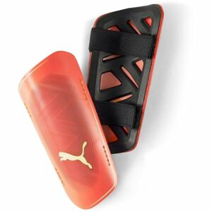 Puma ULTRA LIGHT STRAP Uniszex futball sípcsontvédő, piros, veľkosť L