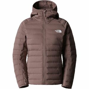 The North Face W BELLEVIEW STRETCH DOWN HOODIE Női kabát, barna, méret