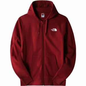 The North Face M OPEN GATE FULLZIP HOODIE Férfi kapucnis felső, bordó, veľkosť XL