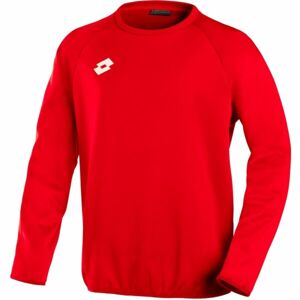 Lotto ELITE JR SWEAT RN PL Junior futball pulóver, piros, méret XS