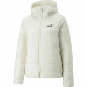 Puma ESS HOODED PADDED JACKET Női kabát, bézs, méret