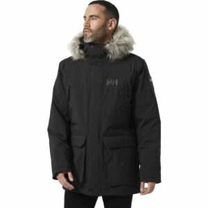 Helly Hansen REINE PARKA Férfi télikabát, fekete, méret XL