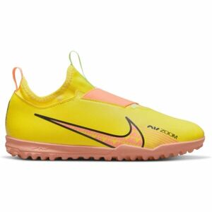 Nike JR ZOOM MERCURIAL VAPOR 15 ACADEMY TF Gyerek turf futballcipő, sárga, méret 36.5