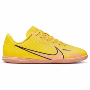 Nike JR MERCURIAL VAPOR 15 CLUB IC Gyerek teremcipő, sárga, méret 37.5