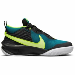 Nike TEAM HUSTLE D 10 Gyerek kosárlabda cipő, fekete, méret 37.5