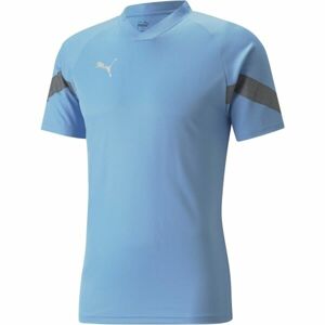 Puma teamFINAL Training Jersey Férfi edzőpóló, világoskék, méret M