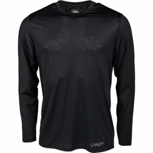 Oakley REDUCT Berm LS Kerékpáros póló, fekete, méret L