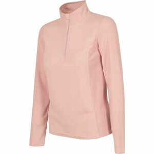 4F FLEECE SWEATSHIRT W Női pulóver, rózsaszín, méret XL