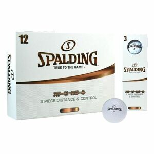 Spalding SPIN 3 pc (12 pcs) Golflabda szett, fehér, méret