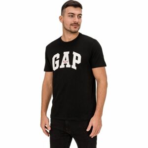 GAP V-LOGO ORIG ARCH Férfi póló, fekete, méret