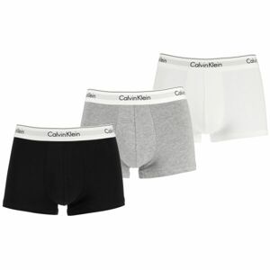 Calvin Klein MODERN CTN STRETCH-TRUNK 3PK Férfi bokszeralsó, fekete, veľkosť L