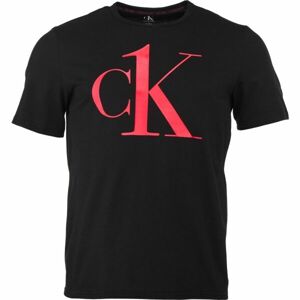 Calvin Klein S/S CREW NECK Férfi póló, fekete, veľkosť XL