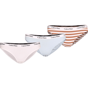 Calvin Klein 3PK BIKINI Női alsónemű, fehér, méret L