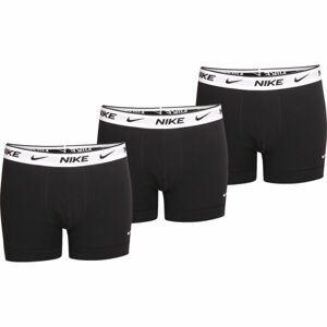 Nike EDAY COTTON STRETCH Férfi boxeralsó, fekete, méret S